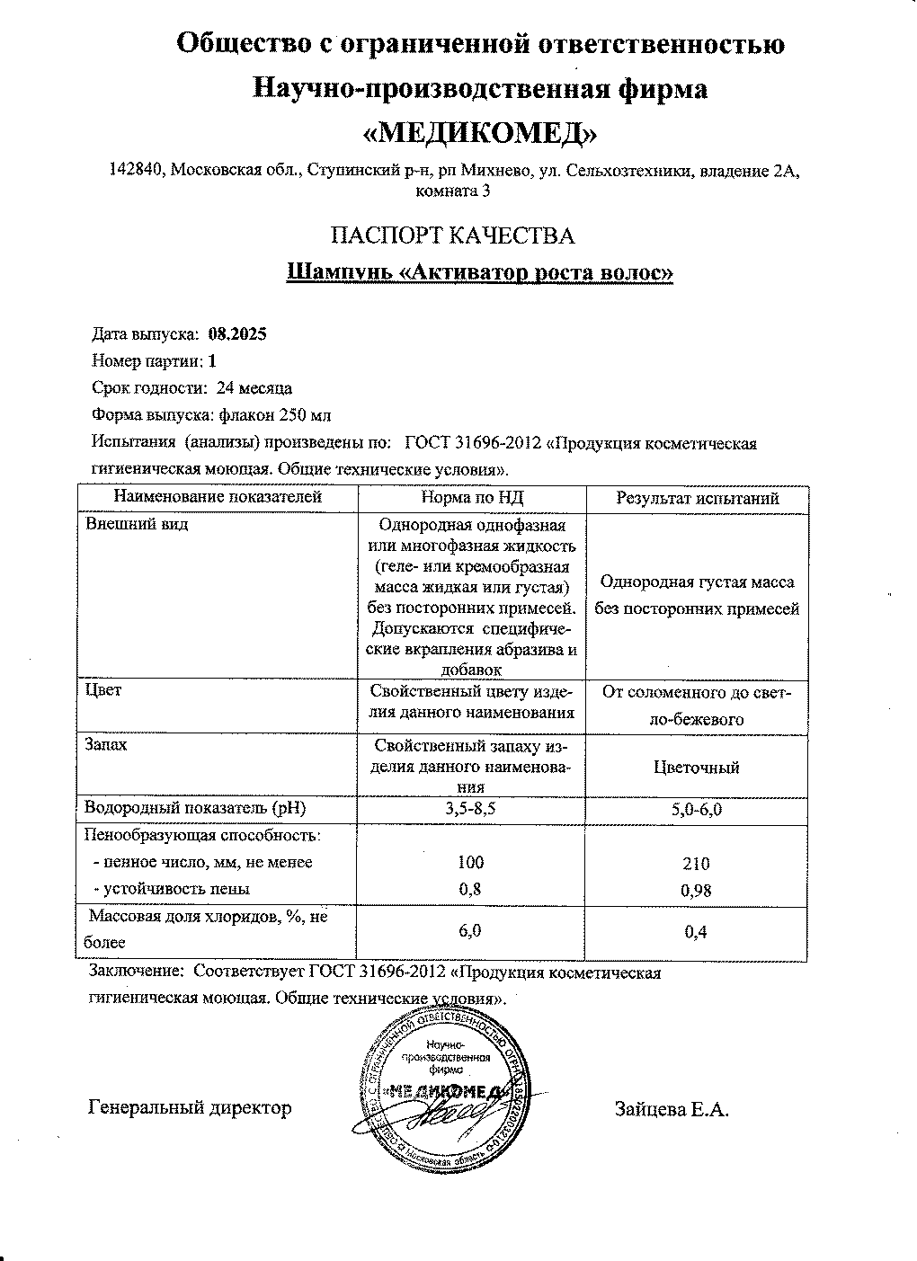 Паспорт №082025
